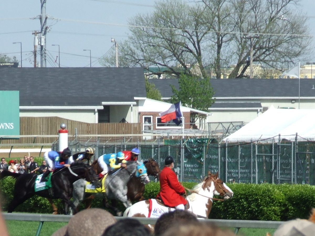 Churchill Downs racetrack in Louisville, Kentucky