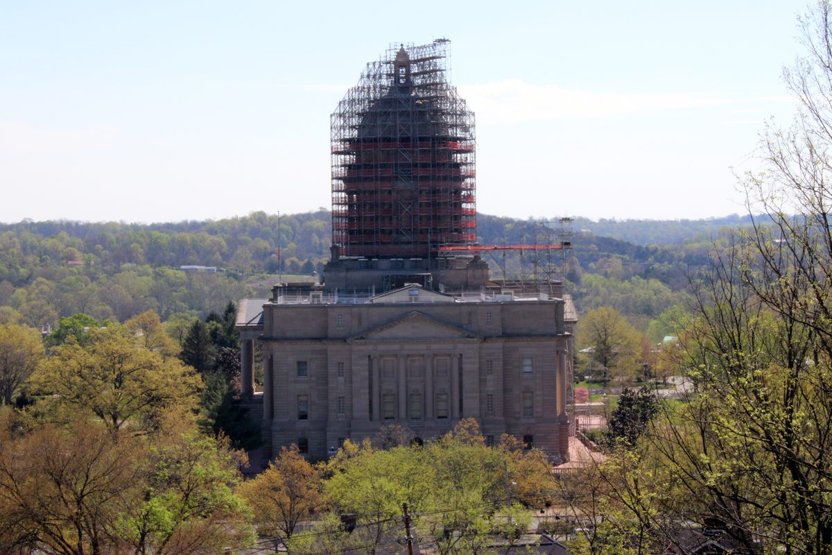 Kentucky State Capitol building in Frankfort